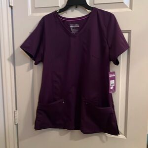 Purple Label Yoga Scrubs Top